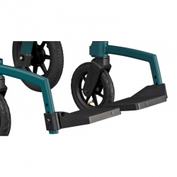 Rollz Motion Adjustable Footrest Set (Jungle Green)